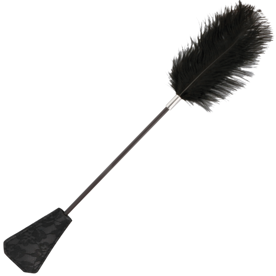 DARKNESS - FRUSTA DI PIUME NERA DELLAMORE 56 CM – Boa e piume