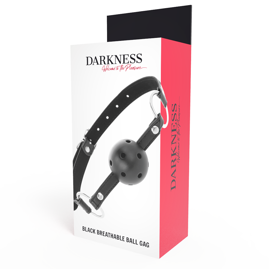 DARKNESS - BAVAGLINO TRASPIRANTE NERO – Mascelle – foto 4