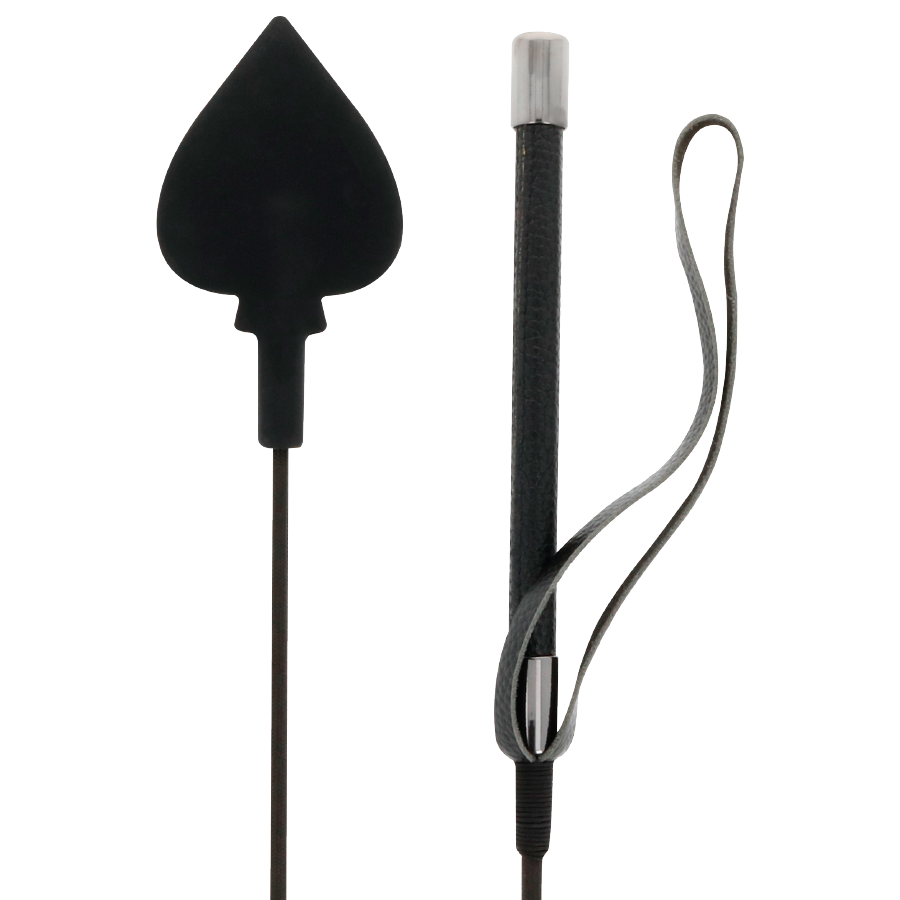 DARKNESS - FRUSTA IN SILICONE NERO 60CM – Fruste, colpi morbidi – foto 2
