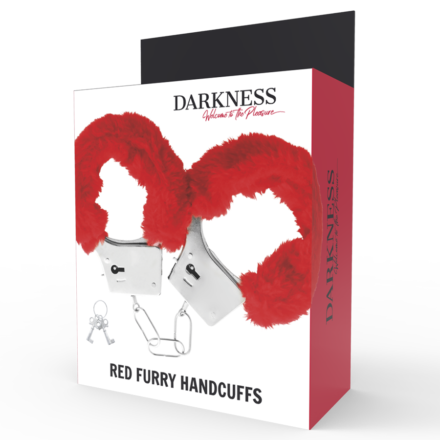DARKNESS - MANETTE IN METALLO FODERATE ROSSE – Mogli – foto 3
