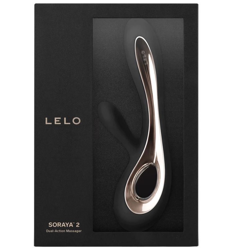 LELO - VIBRATORE CONIGLIO NERO SORAYA 2 – Per il clitoride – foto 3
