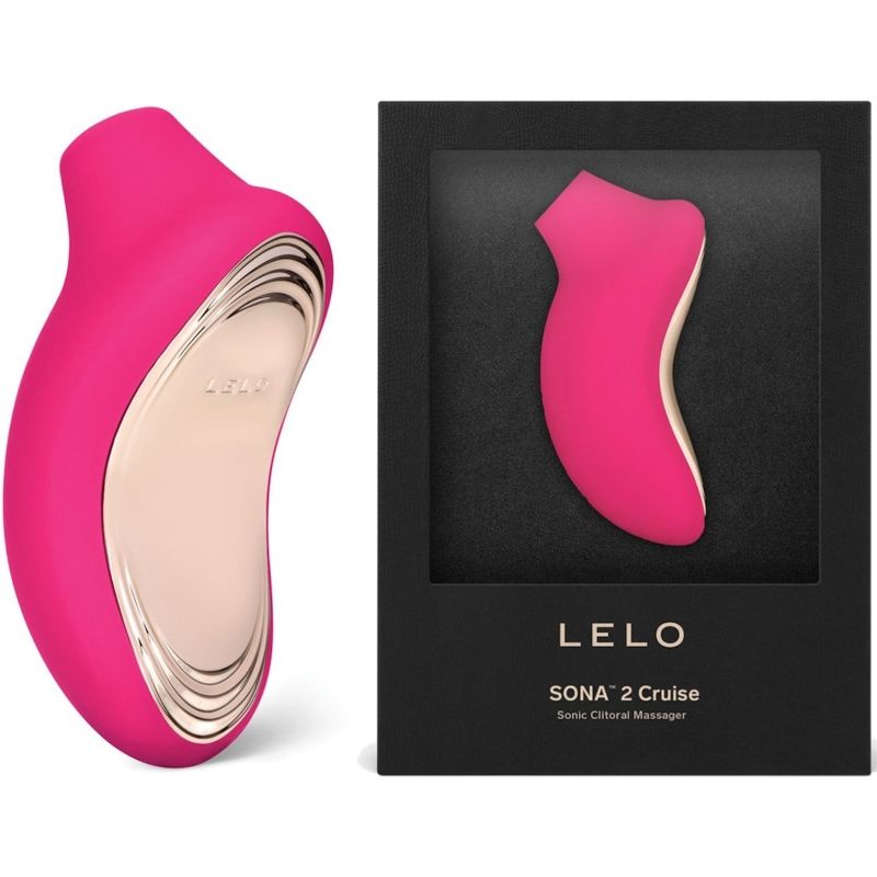 LELO - STIMOLATORE CLITORIDE SONA 2 CRUISE CHERRY – Stimolatore dell'aria nessuna vibrazione – foto 3
