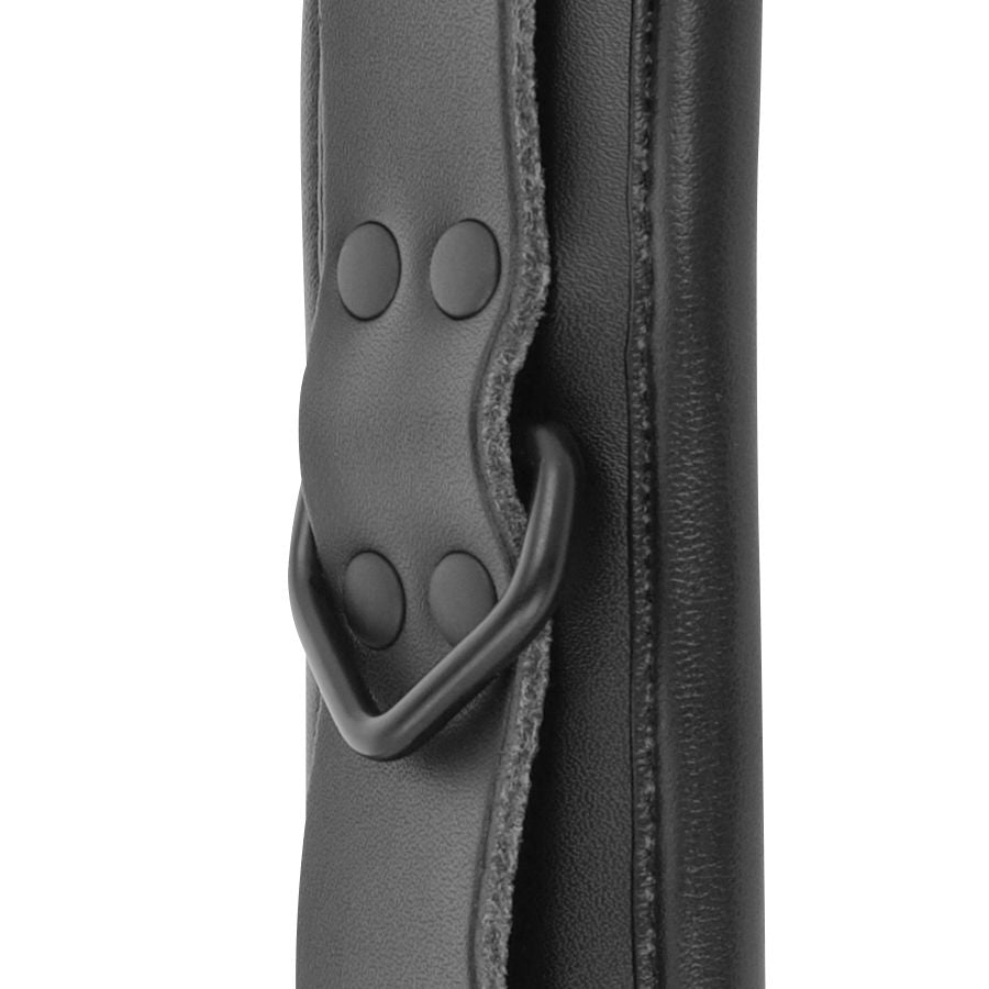 DARKNESS - MANETTE E COLLETTO IN PELLE NERA – Mogli – foto 7
