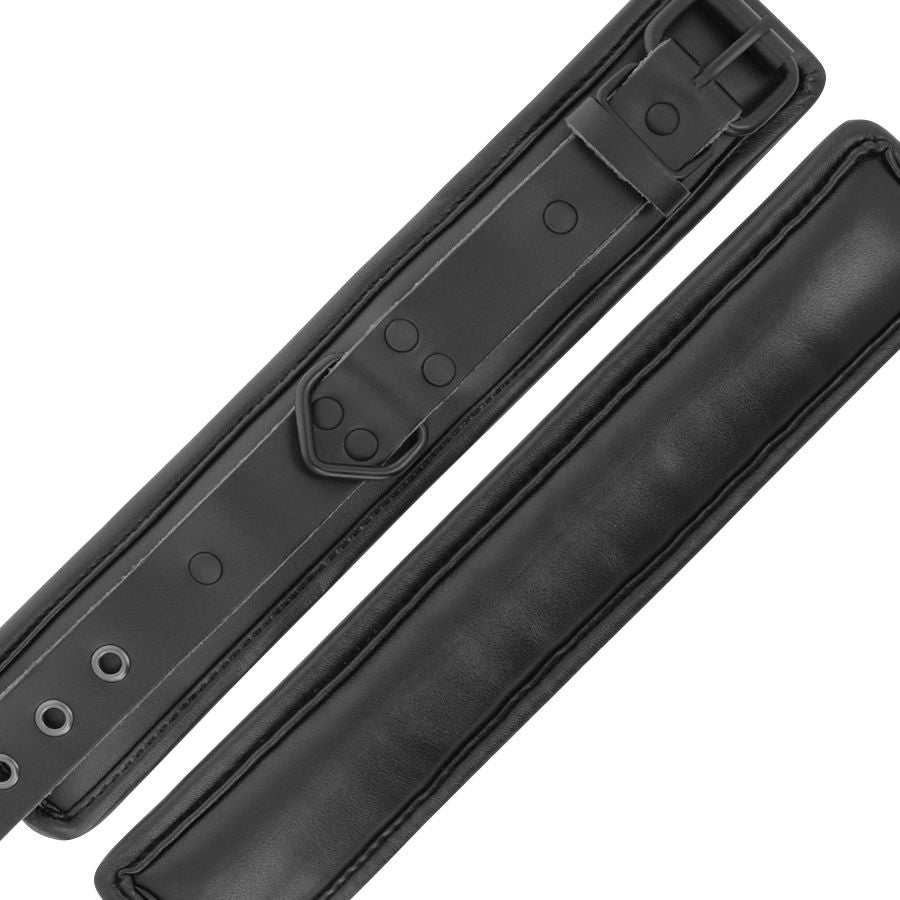DARKNESS - MANETTE E COLLETTO IN PELLE NERA – Mogli – foto 8