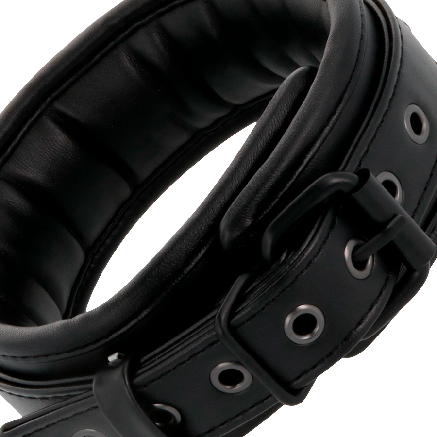 DARKNESS - MANETTE E COLLETTO IN PELLE NERA – Mogli – foto 9