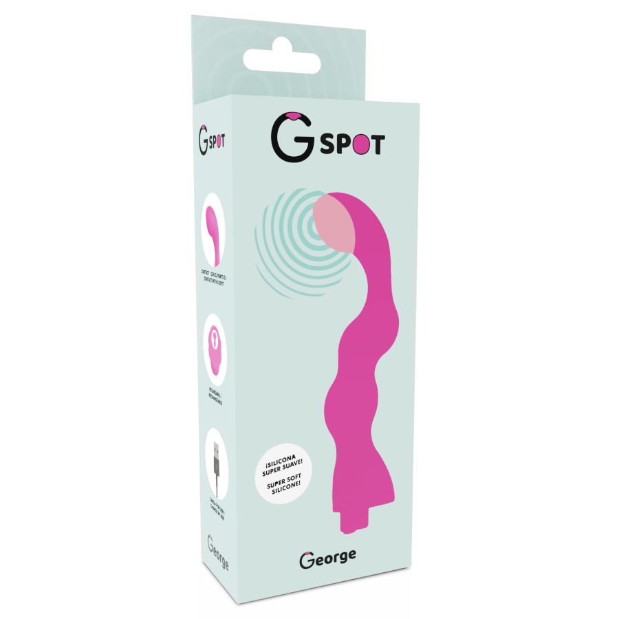 G-SPOT - GEORGE VIBRATORE GUM ROSA – Vibratori a punto G – foto 5