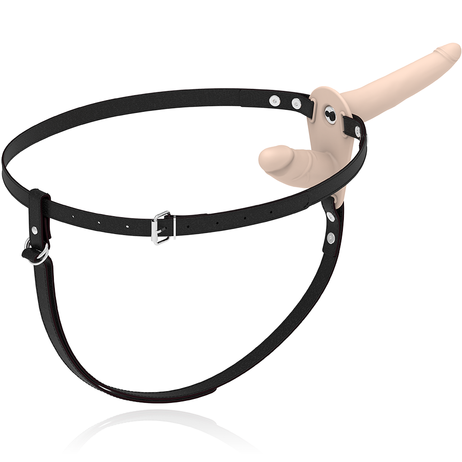 FETISH SUBMISSIVE HARNESS - VIBRATORE FLESH UP A DOPPIA PENETRAZIONE – Doppie imbracature – foto 5