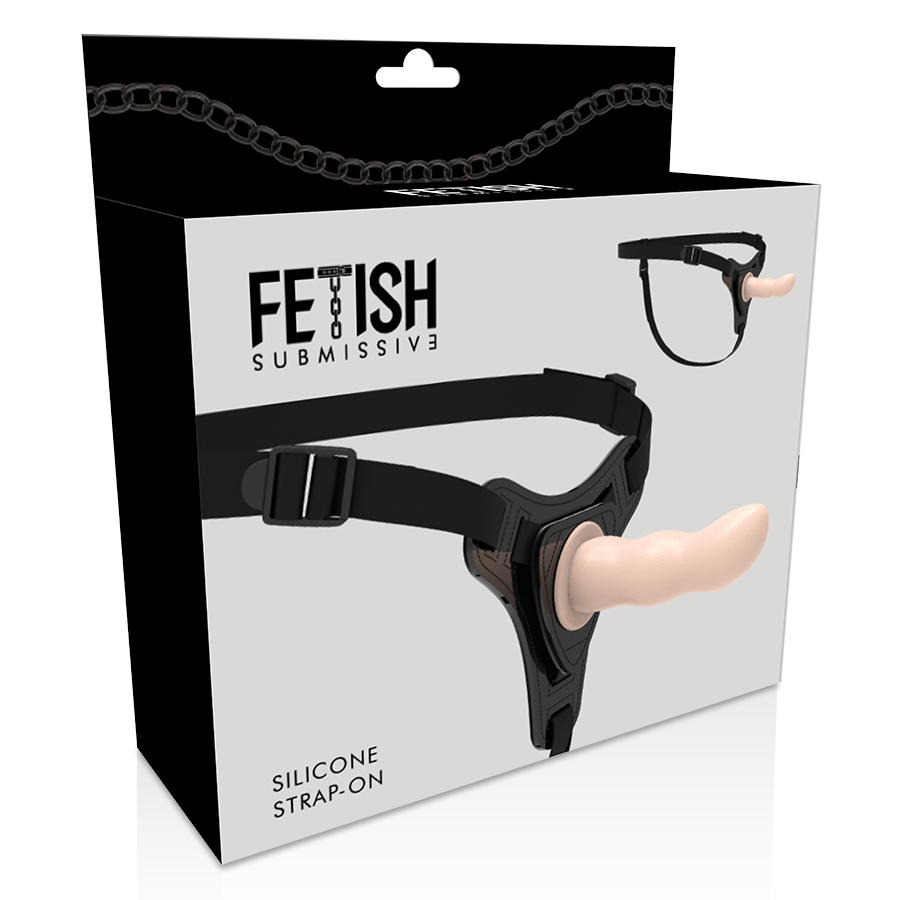 FETISH SUBMISSIVE HARNESS - SILICONE FLESH G-SPOT 12,5 CM – Imbracature senza vibrazioni – foto 5