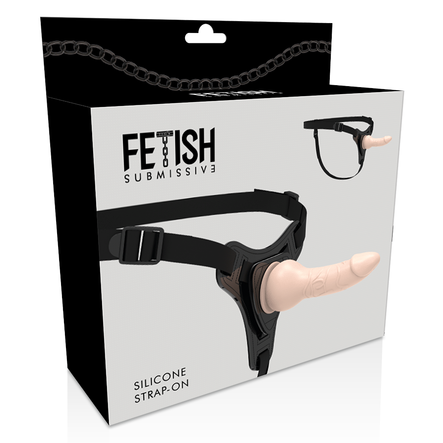 FETISH SUBMISSIVE HARNESS - SILICONE FLESH REALISTICO 16CM – Imbracature senza vibrazioni – foto 5