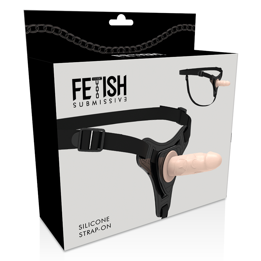 FETISH SUBMISSIVE HARNESS - SILICONE FLESH REALISTICO 12,5 CM – Imbracature senza vibrazioni – foto 4