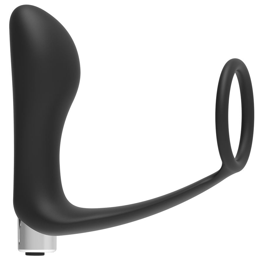 ADDICTED TOYS - VIBRATORE PROSTATICO RICARICABILE MODELLO 1 - NERO – Vibratori anali – foto 3