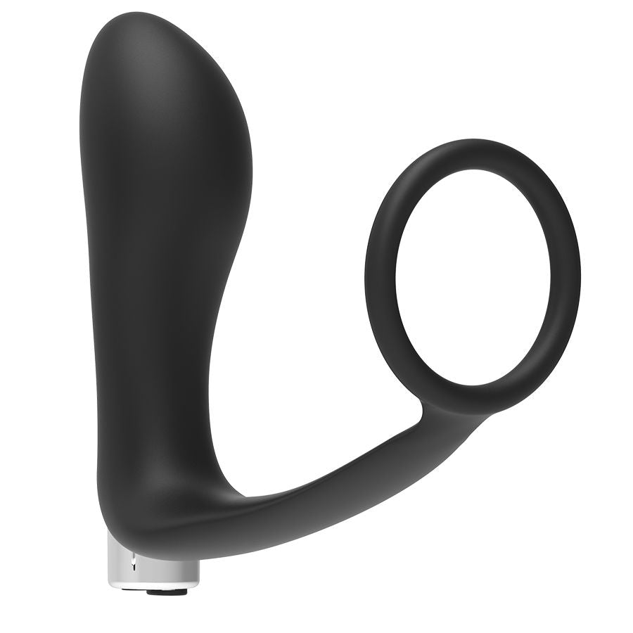ADDICTED TOYS - VIBRATORE PROSTATICO RICARICABILE MODELLO 1 - NERO – Vibratori anali – foto 4