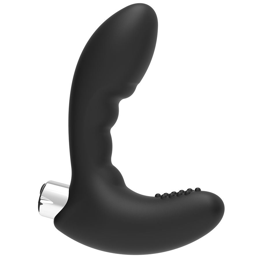 ADDICTED TOYS - VIBRATORE PROSTATICO RICARICABILE MODELLO 4 - NERO – Vibratori anali