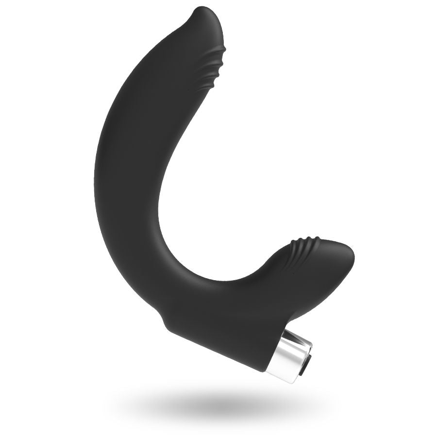 ADDICTED TOYS - VIBRATORE PROSTATICO RICARICABILE MODELLO 7 - NERO – Vibratori anali – foto 3