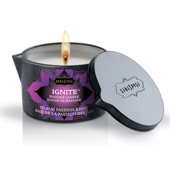 KAMASUTRA - CANDELA DA MASSAGGIO PASSION ISLAND 170GR – Candele da massaggio