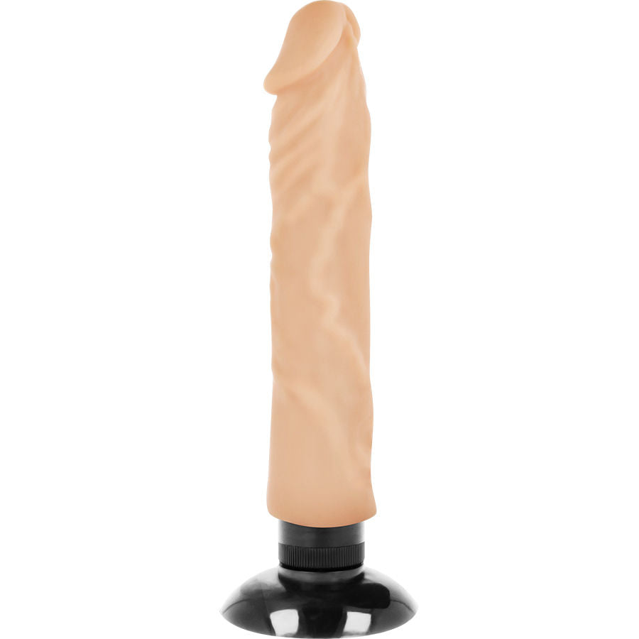 BASECOCK - VIBRATORE REALISTICO 2-1 NATURALE 20 CM -O- 4 CM – Vibratori realistici – foto 3