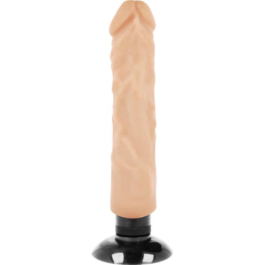 BASECOCK - VIBRATORE REALISTICO 2-1 NATURALE 20 CM -O- 4 CM – Vibratori realistici – foto 4
