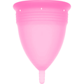 STERCUP - COPPA MESTRUALE IN SILICONE FDA ROSA - TAGLIA L – Coppa vaginale