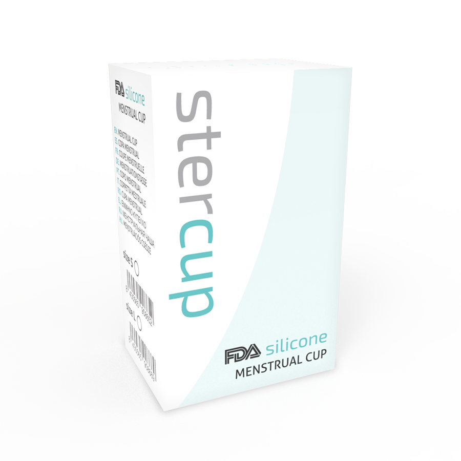 STERCUP - COPPA MESTRUALE IN SILICONE FDA LILLA - TAGLIA S – Coppa vaginale – foto 4
