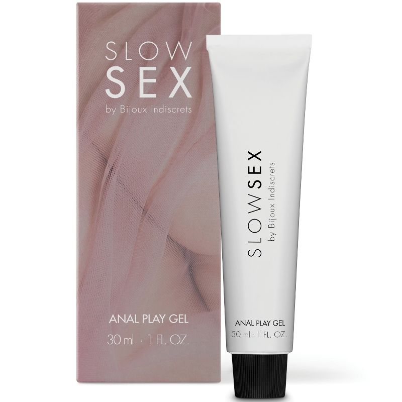 BIJOUX INDISCRETS - GEL DI STIMOLAZIONE ANALE SLOW SEX 30 ML – A base d'acqua