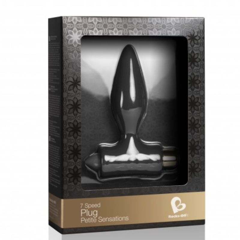 ROCKS-OFF - PETITE SENSATIONS PLUG ANALE PER PRINCIPIANTI - NERO – Tappi anali – foto 3