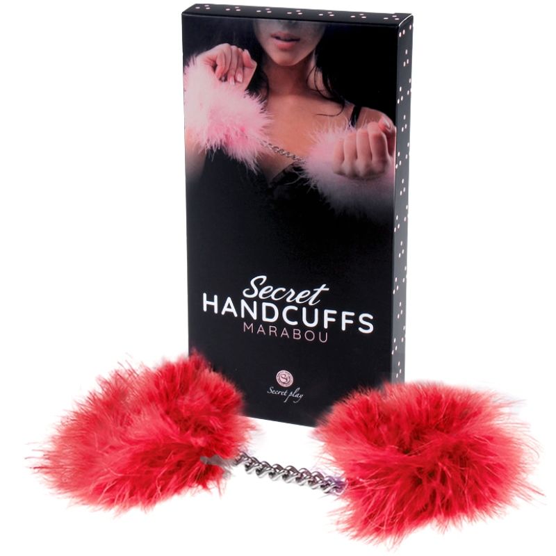 GIOCO SEGRETO - MANETTE MARABOU ROSSO – Mogli – foto 3