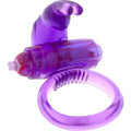 SEVEN CREATIONS - ANELLO VIBRATORE IN SILICONE LILLA – Cockring con vibrazione