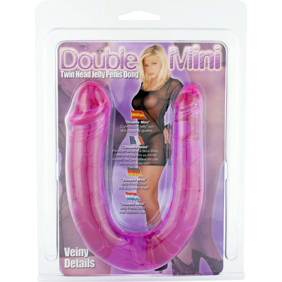 SEVEN CREATIONS - PENE CON DUE TESTE DI GELATINA FLESSIBILI – Doppio pene – foto 2