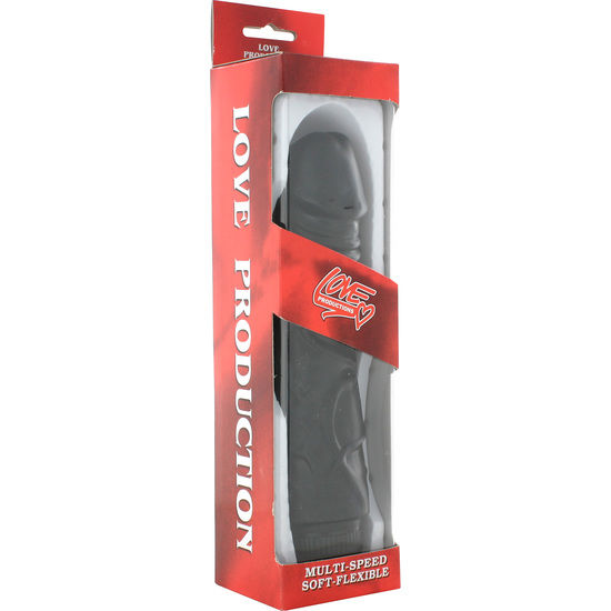 SEVEN CREATIONS - PIACERI PERFETTI VIBRATORE NERO 22 CM – Vibratori realistici – foto 2