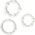 SEVEN CREATIONS - SET DI TRE ANELLI PER PENE TRASPARENTI – Accessori per il pene