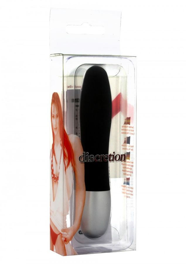 SEVEN CREATIONS - DISCRETION VIBRATORE NERO – Mini vibratori – foto 2