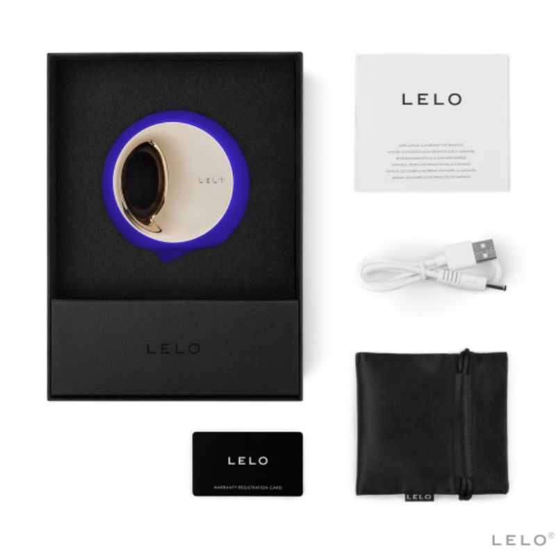 LELO - ORA 3 STIMOLATORE DEL SESSO ORALE BLU NOTTE – Per il clitoride – foto 2