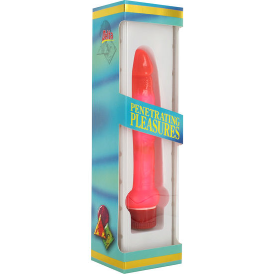 SEVEN CREATIONS - VIBRATORE ANALE JELLY ROSA SOTTILE – Peni realistici – foto 2