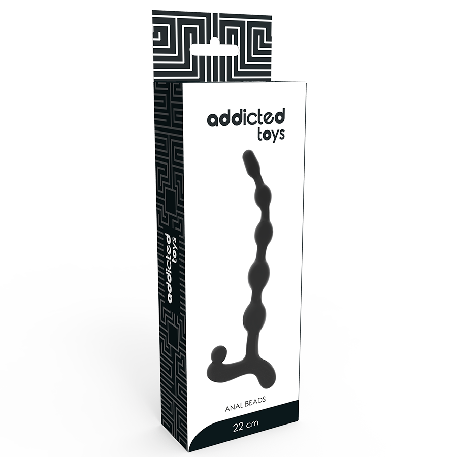 ADDICTED TOYS - SFERE ANAL 22 CM NERO – Perline anali – foto 5