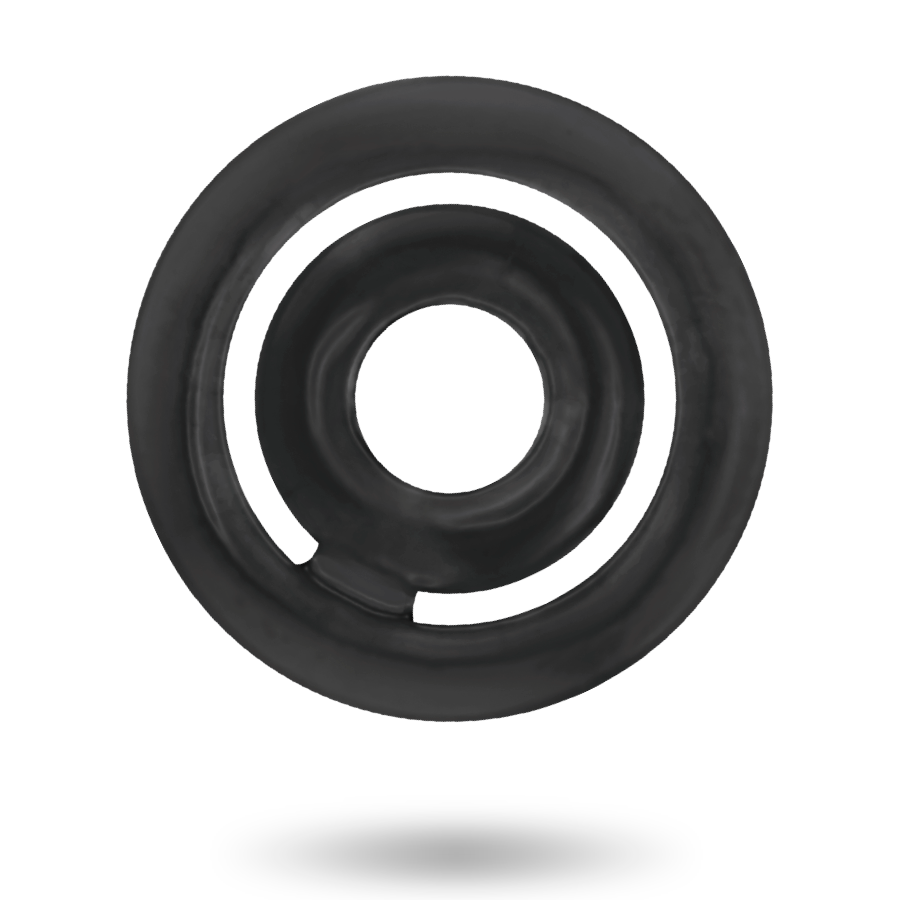 ADDICTED TOYS - POTENZ- C-RING PENE NERO – Cockring senza vibrazione – foto 3