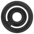 ADDICTED TOYS - POTENZ- C-RING PENE NERO – Cockring senza vibrazione
