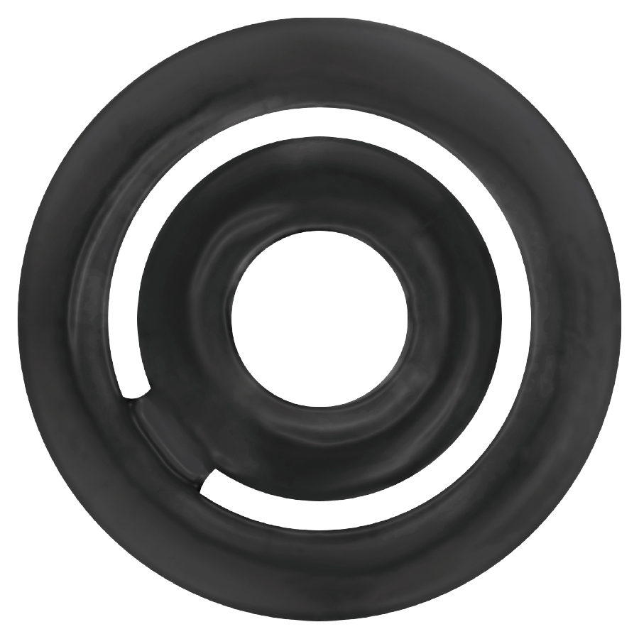 ADDICTED TOYS - POTENZ- C-RING PENE NERO – Cockring senza vibrazione