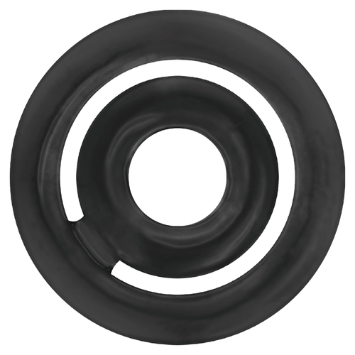 ADDICTED TOYS - POTENZ- C-RING PENE NERO – Cockring senza vibrazione