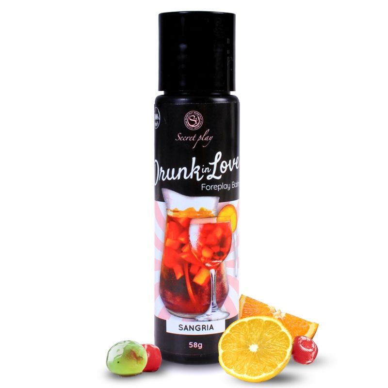 SECRETPLAY - DRUNK IN LOVE LUBE SANGRIA 60 ML – Con sapori deliziosi