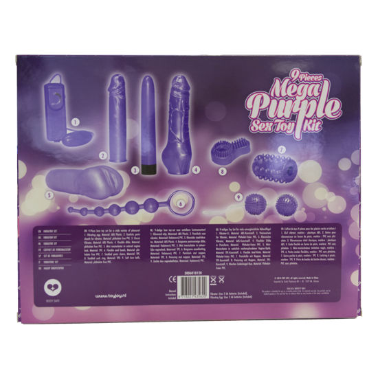 TOYJOY - SOLO PER TE MEGA KIT GIOCATTOLI SESSUALI VIOLA – kit Sex Toys – foto 3