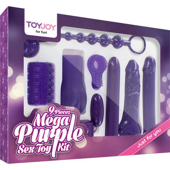 TOYJOY - SOLO PER TE MEGA KIT GIOCATTOLI SESSUALI VIOLA – kit Sex Toys