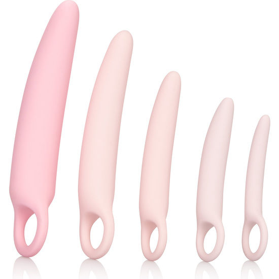 CALEXOTICS - SET DI DILATATORE IN SILICONE INSPIRE 5 PZ – Dilatatore vaginale-anale – foto 2