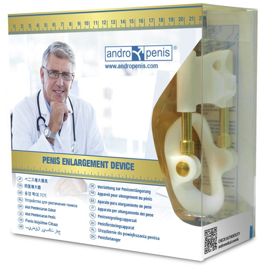 ANDROPENIS - ESTENSORE DEL PENE IN ORO – Estensore meccanico del pene