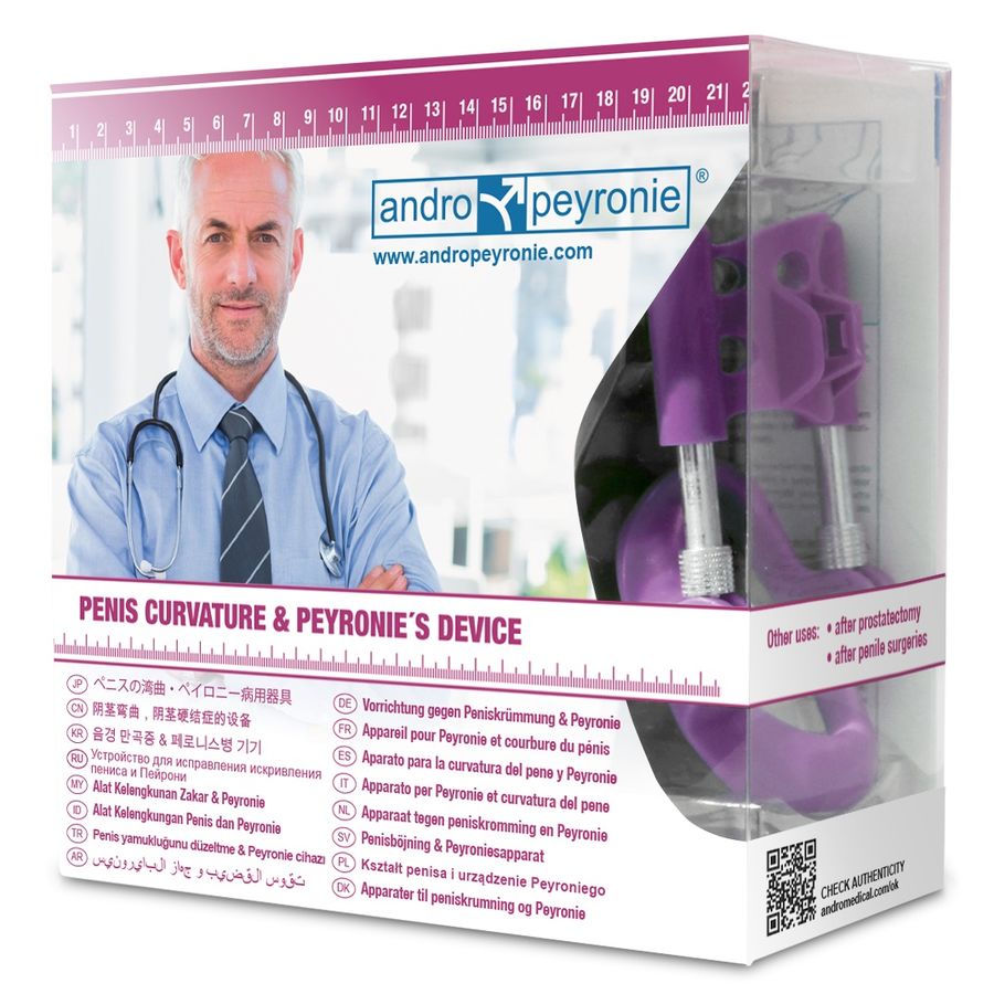 ANDROPEYRONIE - CORREZIONE DELLA CURVATURA DEL PENE – Estensore meccanico del pene