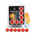 SECRETPLAY - SET 6 PALLINE BRASILIANE EFFETTO CALDO E FREDDO – Effetto freddo