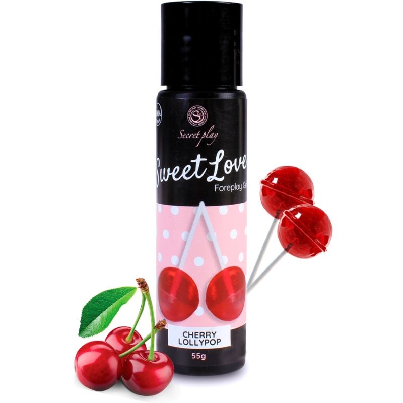 SECRETPLAY - GEL LECCA LECCA ALLA CILIEGIA DOLCE AMORE 60 ML – Con sapori deliziosi – foto 2