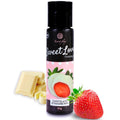 SECRETPLAY - GEL  DOLCE AMORE FRAGOLA E CIOCCOLATO BIANCO 60 ML – Con sapori deliziosi