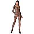 PASSION - DONNA BS068 BODYSTOCKING NERO TAGLIA UNICA – Bodystocking