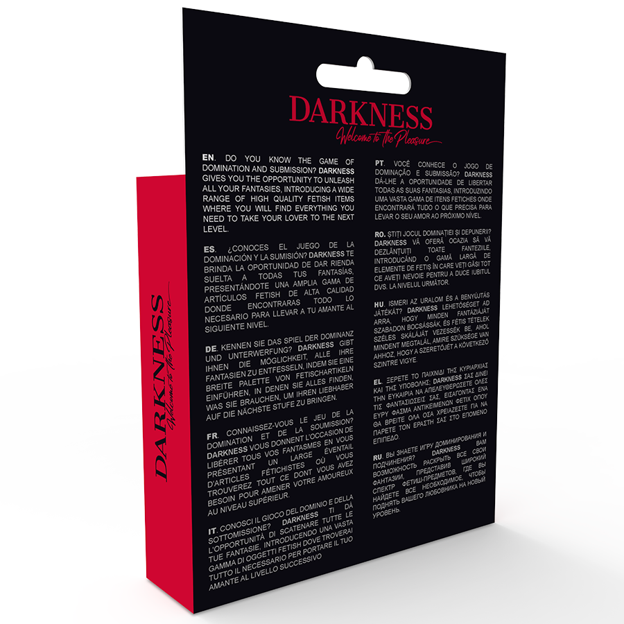 DARKNESS - MUTANDINE APERTE UNISEX TAGLIA UNICA – Stile FETISH – foto 5