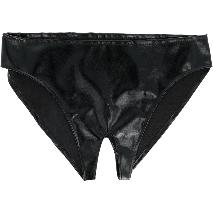 DARKNESS - MUTANDINE APERTE UNISEX TAGLIA UNICA – Stile FETISH – foto 3
